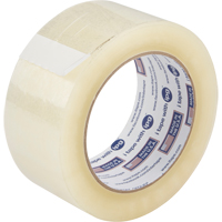Box Sealing Tape, Acrylic Adhesive, 2 mils, 48 mm (1-22/25") x 99.97 m (328') NTL Industrial
