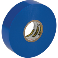 Scotch&reg; 35 Colour Coded Tape, 19 mm (3/4") x 20.1 m (66'), Blue, 7 mils NTL Industrial