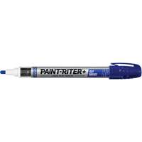 Marqueur pour surfaces huileuses Paint-Riter +, Liquide, Bleu NTL Industrial