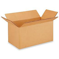 Cardboard Box, 8" x 4" x 4", Flute C PE573 | NTL Industrial