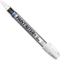 Marqueur &agrave; peinture pour surfaces humides Paint-Riter+, Liquide, Blanc NTL Industrial