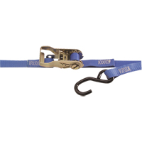 Heavy-Duty Utility Straps, S-Hook, 1" W x 15' L, 500 lbs. (230 kg) Working Load Limit NTL Industrial