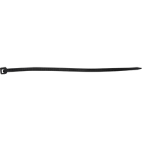 Cable Ties, 4" Long, 18 lbs. Tensile Strength, Black PF386 | NTL Industrial