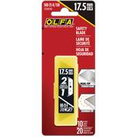 SKB-2S Dual-Edge Stainless Steel Safety Blades, Single Style NTL Industrial