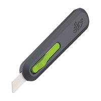 Slice™ Auto-Retractable Knife, 12 mm, Ceramic, Nylon Handle PF808 | NTL Industrial