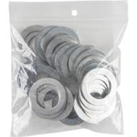 Sacs en poly, Refermable, 4" x 4", 2 mils NTL Industrial