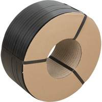 Strapping, Polypropylene, 5/8" W x 6000' L, Black, Manual Grade PF988 | NTL Industrial