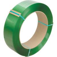 Strapping, Polyester, 3/4" W x 2680' L, Green, Manual Grade PG560 | NTL Industrial