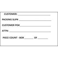 Generic Shipping Label, 4" W x 6" L, White PG016 | NTL Industrial