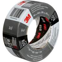 DT8 All-Purpose Duct Tape, 8 mils, Black, 48 mm (2") x 55 m (180') NTL Industrial