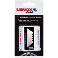 Lenox Gold&reg; Utility Knife Blades, Single Style NTL Industrial