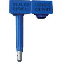 SnapTracker Security Seal, 3-3/8", Metal/Plastic, Bolt Seal PG384 | NTL Industrial
