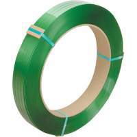 Strapping, Polyester, 1/2" W x 3380' L, Green, Manual Grade PG554 | NTL Industrial
