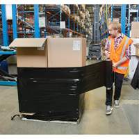 Film &eacute;tirable, Calibre 0,8 (20,3 microm&egrave;tres), 15" x 1500', Noir opaque NTL Industrial