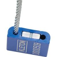 Scell&eacute;s de haute s&eacute;curit&eacute;, 12", M&eacute;tal, Scell&eacute; &agrave; c&acirc;ble NTL Industrial