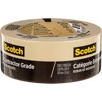 Scotch&reg; Contractor Grade Masking Tape 2020-48MP, 48 mm (2") x 58 m (190'), Tan NTL Industrial