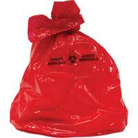 Waste Bags, Bio-Hazard, 50" L x 37" W, 2 mils NTL Industrial