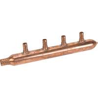 Four Branch Manifold, 3/4" Dia., Copper NTL Industrial