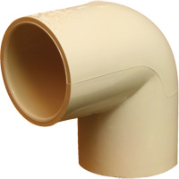 Flowguard Gold&reg; 90° Elbow Fitting, Standard, CPVC, 3/4" x 1/2" NTL Industrial