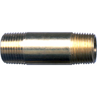 Raccord long, Laiton, 1/4", NPT x NPT NTL Industrial