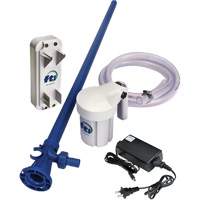 Trousse de pompe pour baril PFP-40 avec moteur M3V, Polypropyl&egrave;ne/PVDF NTL Industrial