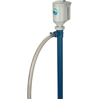 Trousse de pompe pour baril PFM-48 avec moteur M3V, Polypropyl&egrave;ne/PVDF/Acier inoxydable NTL Industrial