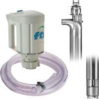 Trousse de pompe pour baril PFS-40 avec moteur M3V, Acier inoxydable NTL Industrial