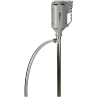 Trousse de pompe pour baril &eacute;tanche TTS-40 avec moteur M7T, Acier inoxydable NTL Industrial