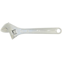 AW-12 Adjustable Wrench, 12" L, 1-1/2" Max Width, Chrome NTL Industrial