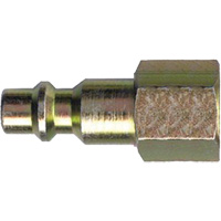 D&eacute;connexion rapide automatique &agrave; une main, Laiton, 3/8" x 1/4" NTL Industrial