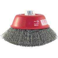 Crimped Wire Cup Brush Steel NTL Industrial