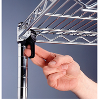 &eacute;tag&egrave;res super ajustables Super Erecta, 4 Tablettes, 36" la x 62-9/16" h x 18" p NTL Industrial