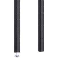 MONTANT ETAGERE STYLISEE14 1/2"H,NOIR NTL Industrial