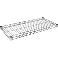 Wire Shelf for Heavy-Duty Chromate Wire Shelving, 48" W x 14" D, 800 lbs. Capacity RL608 | NTL Industrial