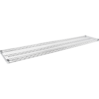 Wire Shelf for Heavy-Duty Chromate Wire Shelving, 72" W x 14" D, 600 lbs. Capacity RL610 | NTL Industrial