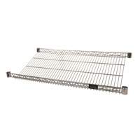 Wire Slanted Shelf, 24" W x 48" D, 400 lbs. Capacity RN554 | NTL Industrial
