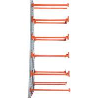 Add-On Reel Rack Section, 4 Rod, 48" W x 36" D x 123" H RN649 | NTL Industrial