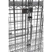 Chariot de s&eacute;curit&eacute;, Chrom&eacute;, 48" x 69" x 24", Capacit&eacute; 500 lb NTL Industrial