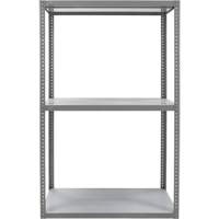 Heavy-Duty Shelving, Steel, Bolted, 3000 lbs. Capacity, 36" W x 72" H x 18" D NTL Industrial