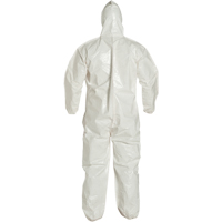 Tychem&reg; 4000 Coveralls, Large, White NTL Industrial