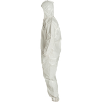 Tychem&reg; 4000 Coveralls, Large, White NTL Industrial