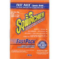 Sqwincher&reg; Boisson de r&eacute;hydratation Fast Pack, Emballage-portion, Orange NTL Industrial