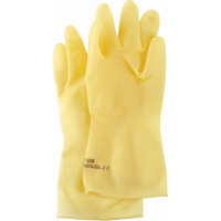 Featherweight Plus Gloves, Size Medium/8, 13" L, Rubber Latex, 17-mil SAJ550 | NTL Industrial