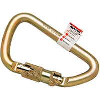 Miller&reg; Carabiners, Steel, 400 lbs Capacity NTL Industrial