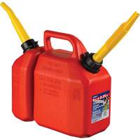 Combo Jerry Can Gasoline/Oil, 2.17 US Gal/8.25 L, Red, CSA Approved/ULC SAK857 | NTL Industrial