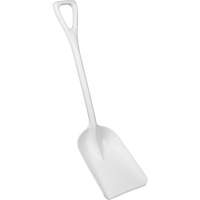 Safety Shovels - Hygienic Shovels (One-Piece), 10" x 14" Blade, 38" Length, Plastic, White SAL457 | NTL Industrial