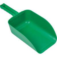 Large Hand Scoop, Plastic, Green, 82 oz. SAL495 | NTL Industrial