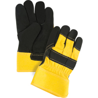 Gants d'ajusteur doubl&eacute;s pour l'hiver &agrave; chaleur sup&eacute;rieure, Grand, Paume en Cuir de vache refendu, Doublure en Thinsulate NTL Industrial