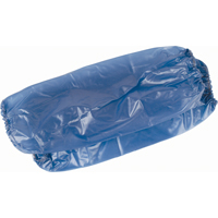 Lightweight Sleeves, 18" long, Vinyl, Blue NTL Industrial