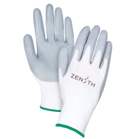 Gants l&eacute;gers enduits et respirants, 8/Moyen, R&ecirc;vetement Mousse de nitrile, Calibre 13, Enveloppe en Polyester NTL Industrial